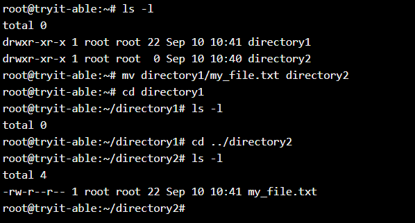 move file from outside directory